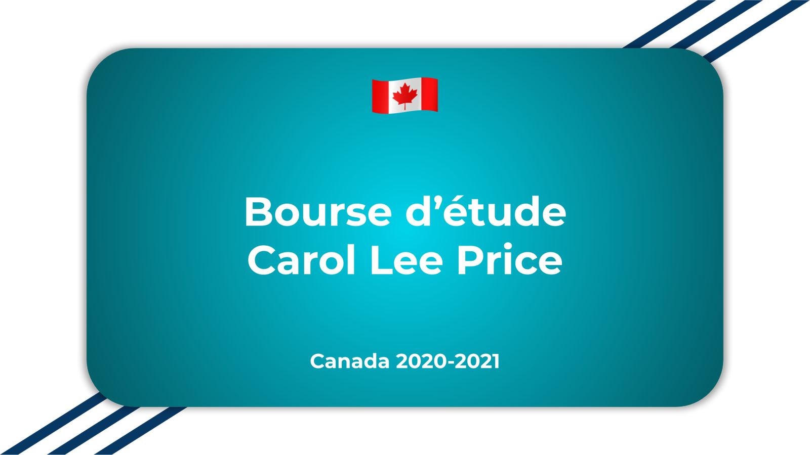 Bourse d'étude Carol Lee Price Canada