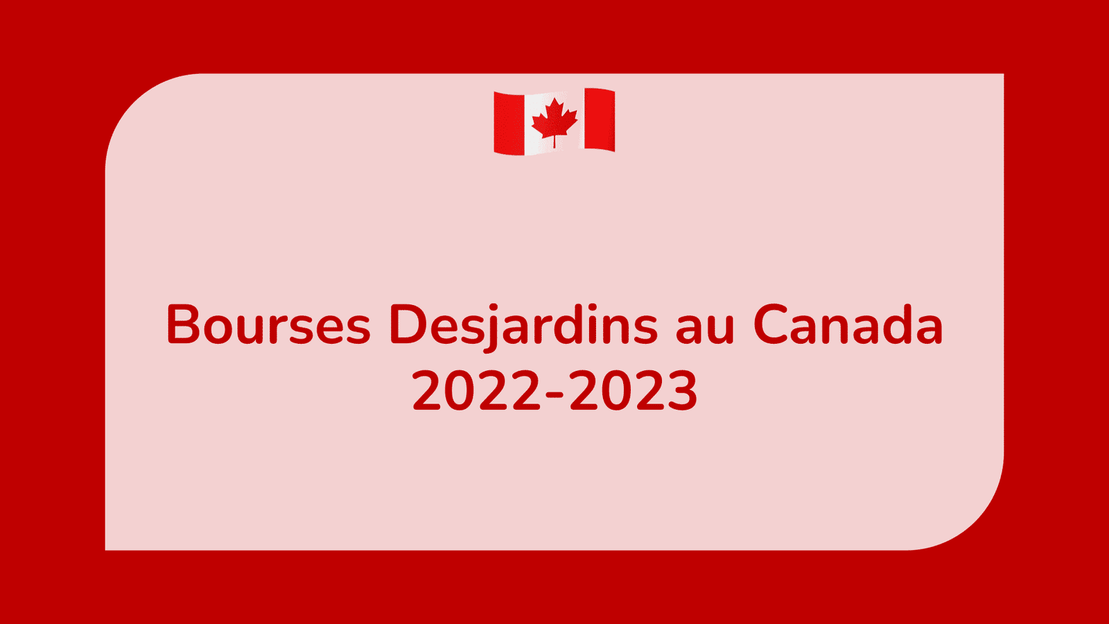 Bourses Desjardins