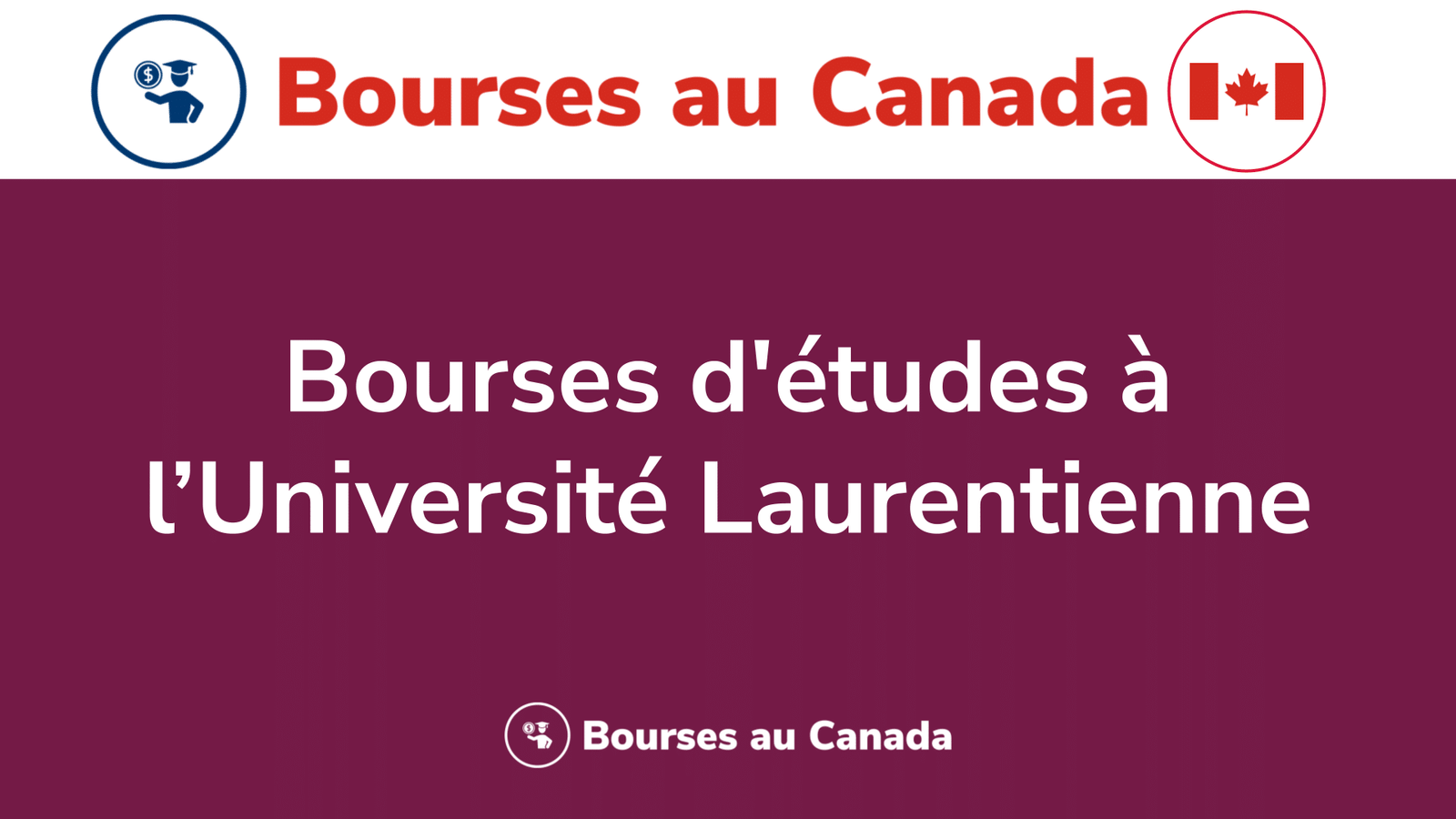Bourses d'études à l’Université Laurentienne